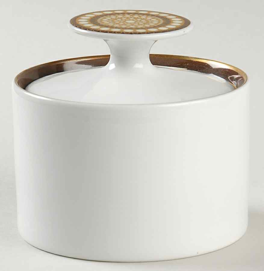 Rosette Sugar Bowl & Lid by Rosenthal - Continental-1