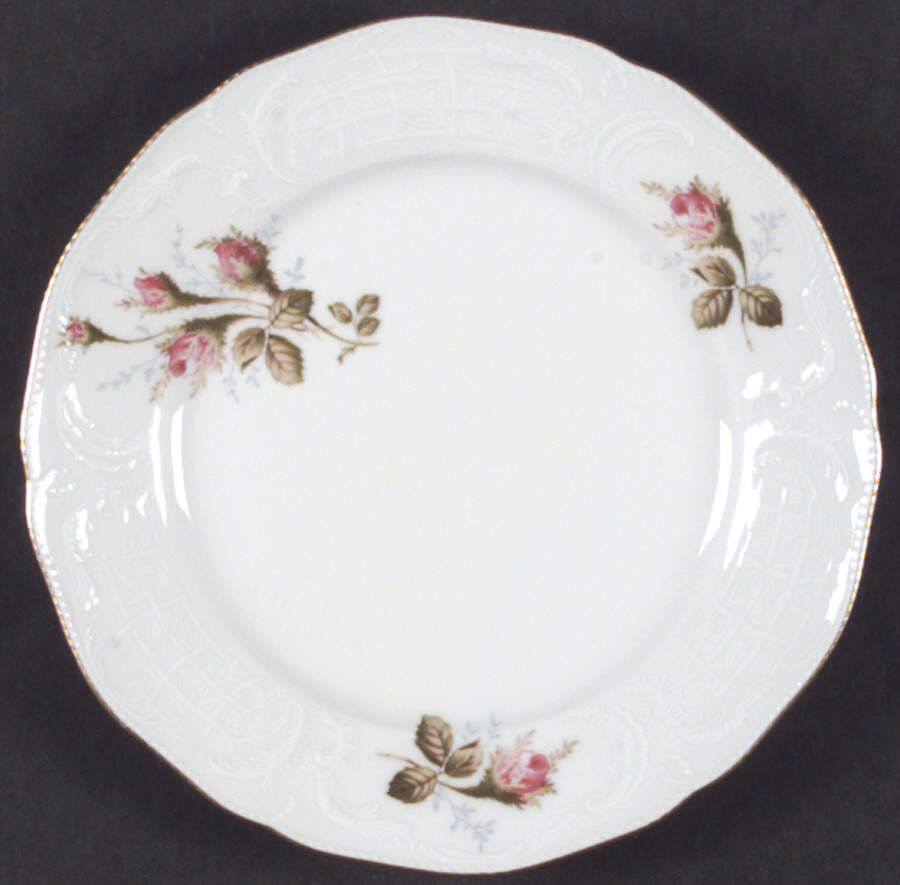 Rose White Salad Plate by Rosenthal - Continental-1