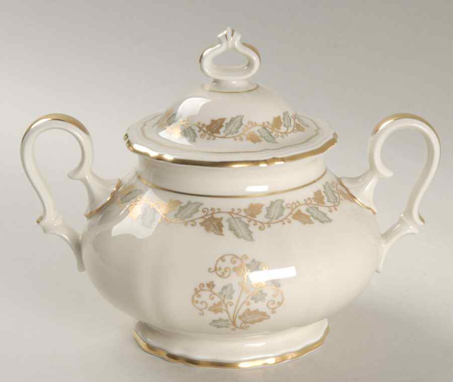 Roxanne (Scalloped) Sugar Bowl & Lid by Rosenthal - Continental-1