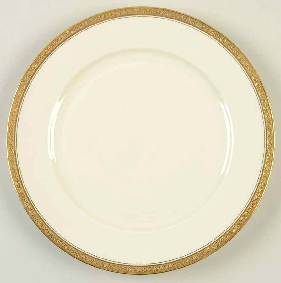 Royal (2462, Continental Ivory, Encrusted) Luncheon Plate by Rosenthal - Continental-1