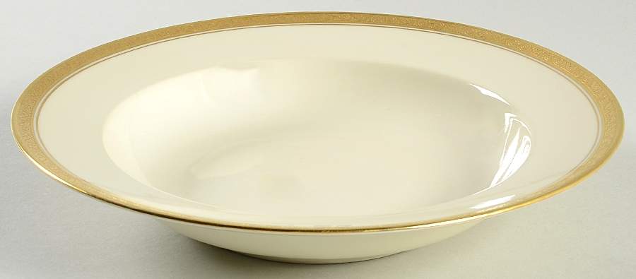 Royal (2462, Continental Ivory, Encrusted) Rim Soup Bowl by Rosenthal - Continental-1