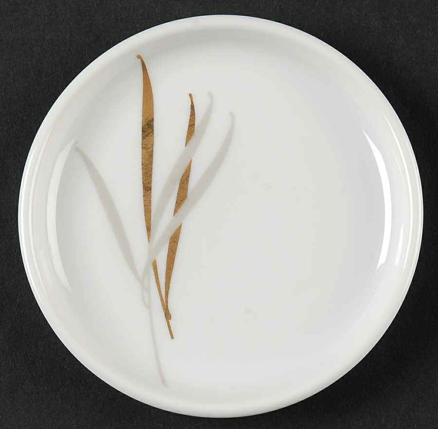 Royal (Form E, Gray and Gold Leaves) Coaster by Rosenthal - Continental-1