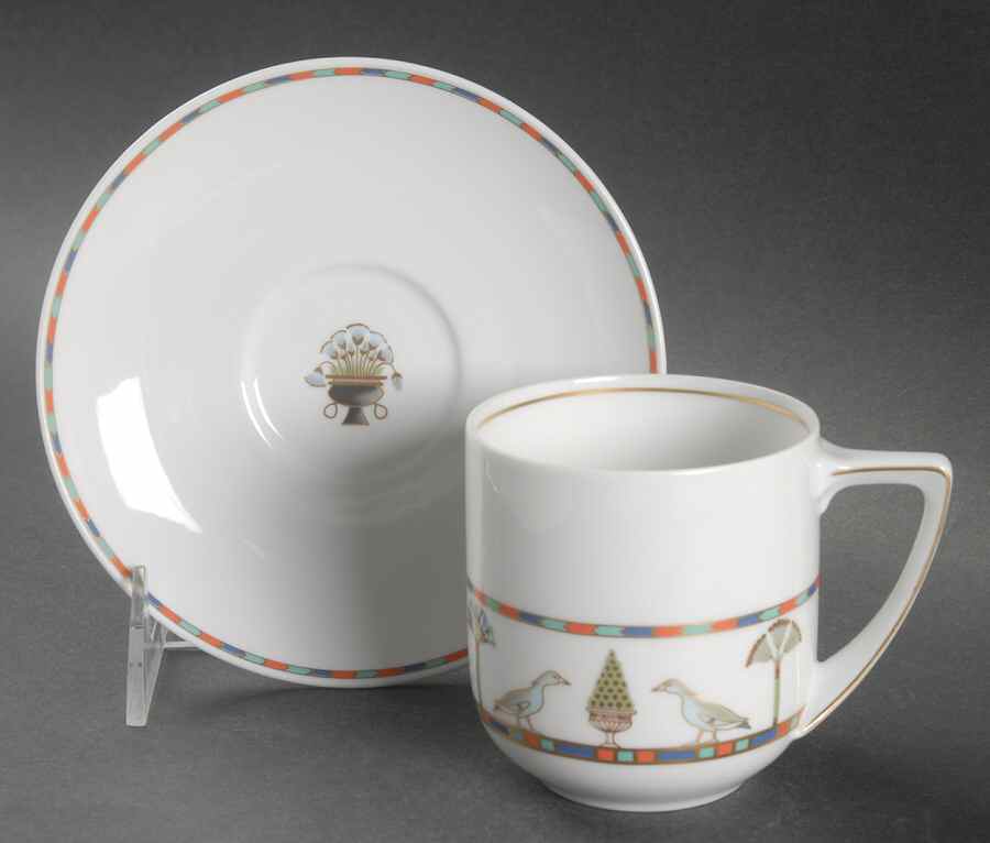 Sais Flat Cup & Saucer Set by Rosenthal - Continental-1