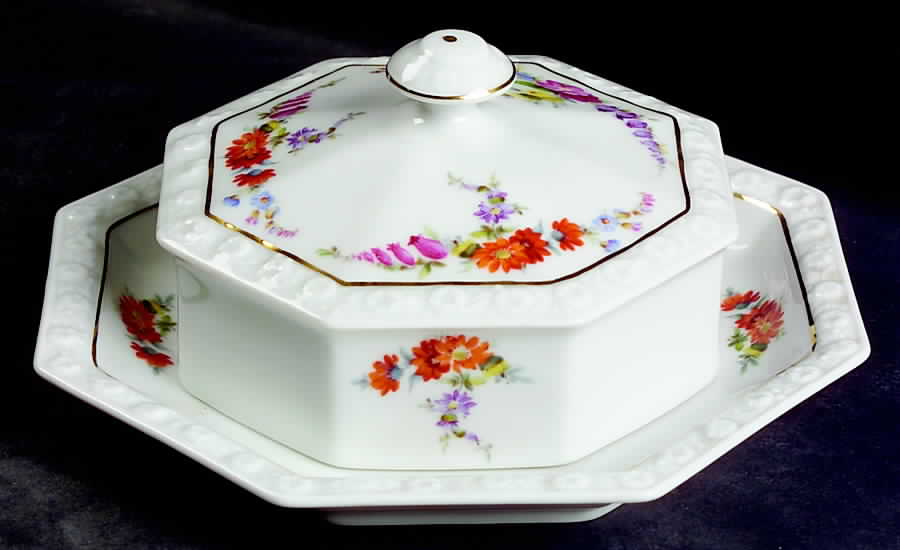Samara Round Covered Butter by Rosenthal - Continental-1
