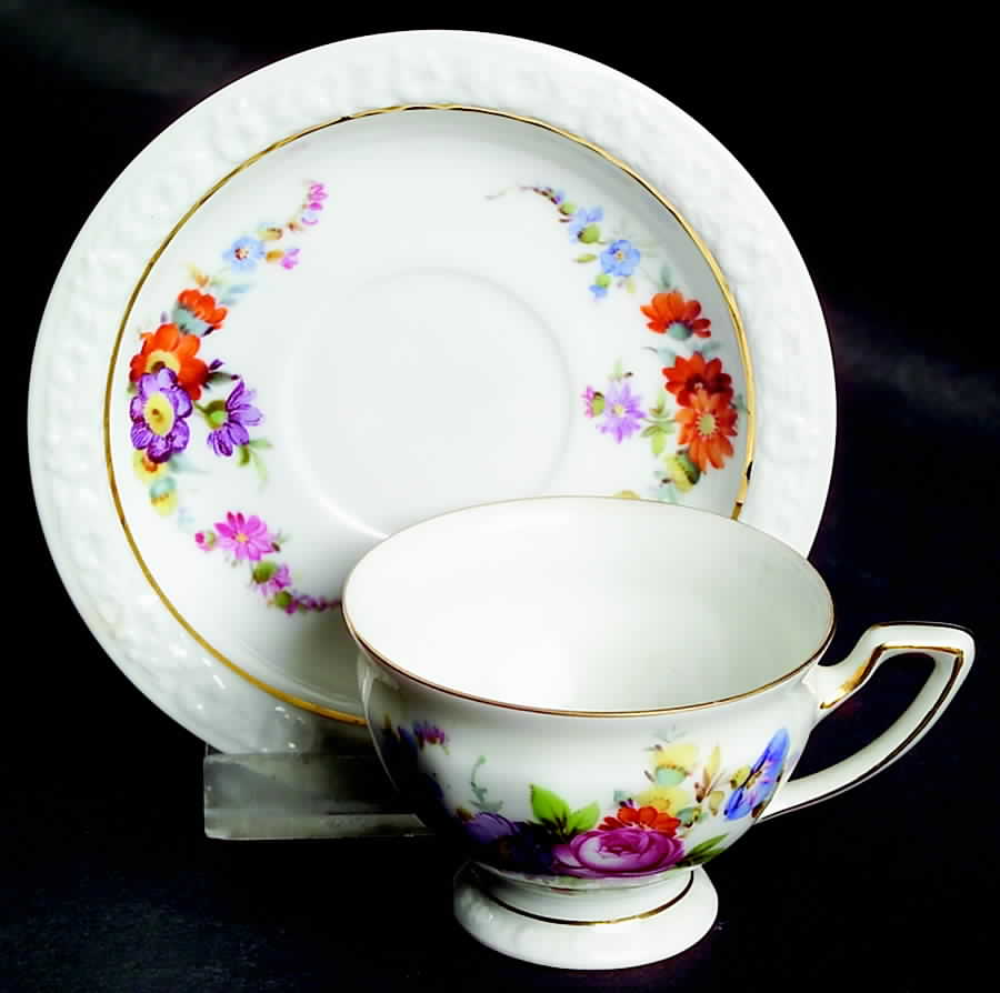 Samara Footed Demitasse Cup & Saucer Set by Rosenthal - Continental-1