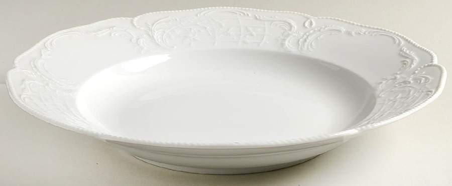 Sanssouci White 13" Pasta Serving Bowl by Rosenthal - Continental-1