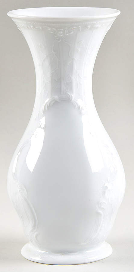 Sanssouci White 6" Vase by Rosenthal - Continental-1