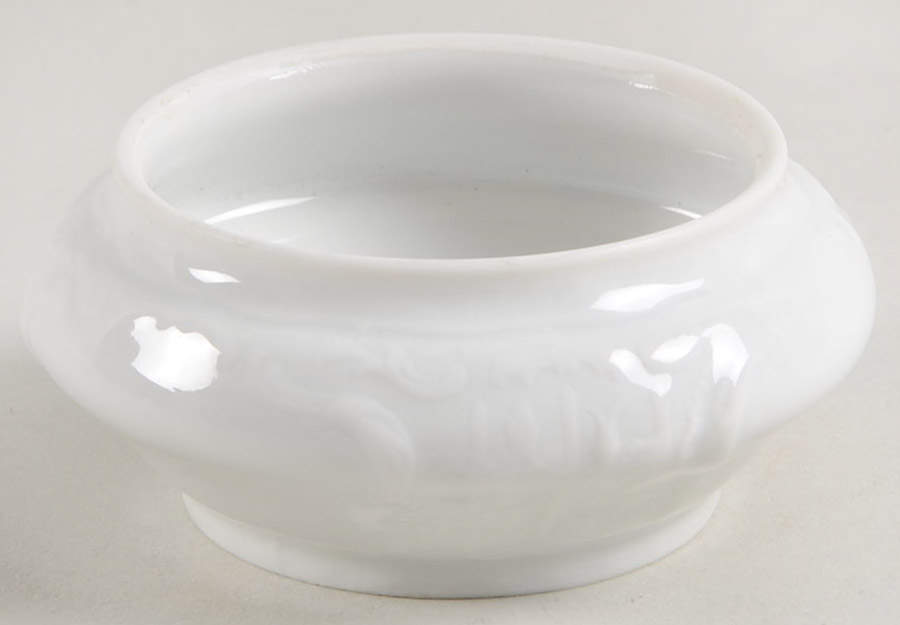 Sanssouci White Mini Sugar Bowl No Lid by Rosenthal - Continental-1