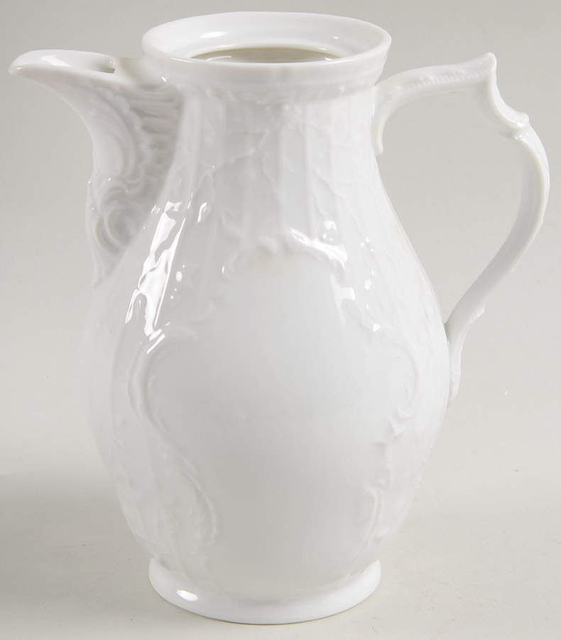 Sanssouci White Mini Coffee Pot No Lid by Rosenthal - Continental-1