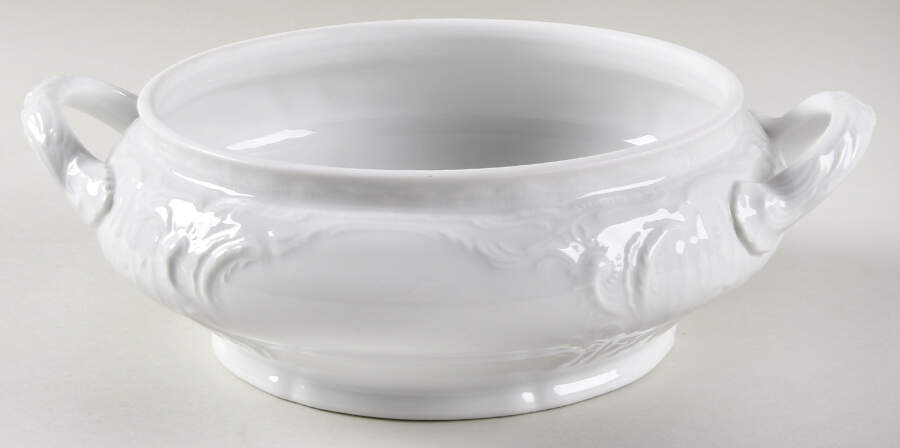 Sanssouci White Round Vegetable No Lid by Rosenthal - Continental-1