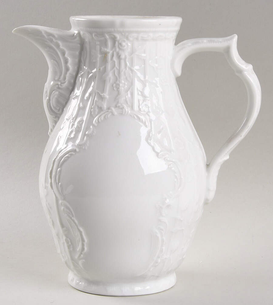 Sanssouci White Small Coffee Pot No Lid by Rosenthal - Continental-1