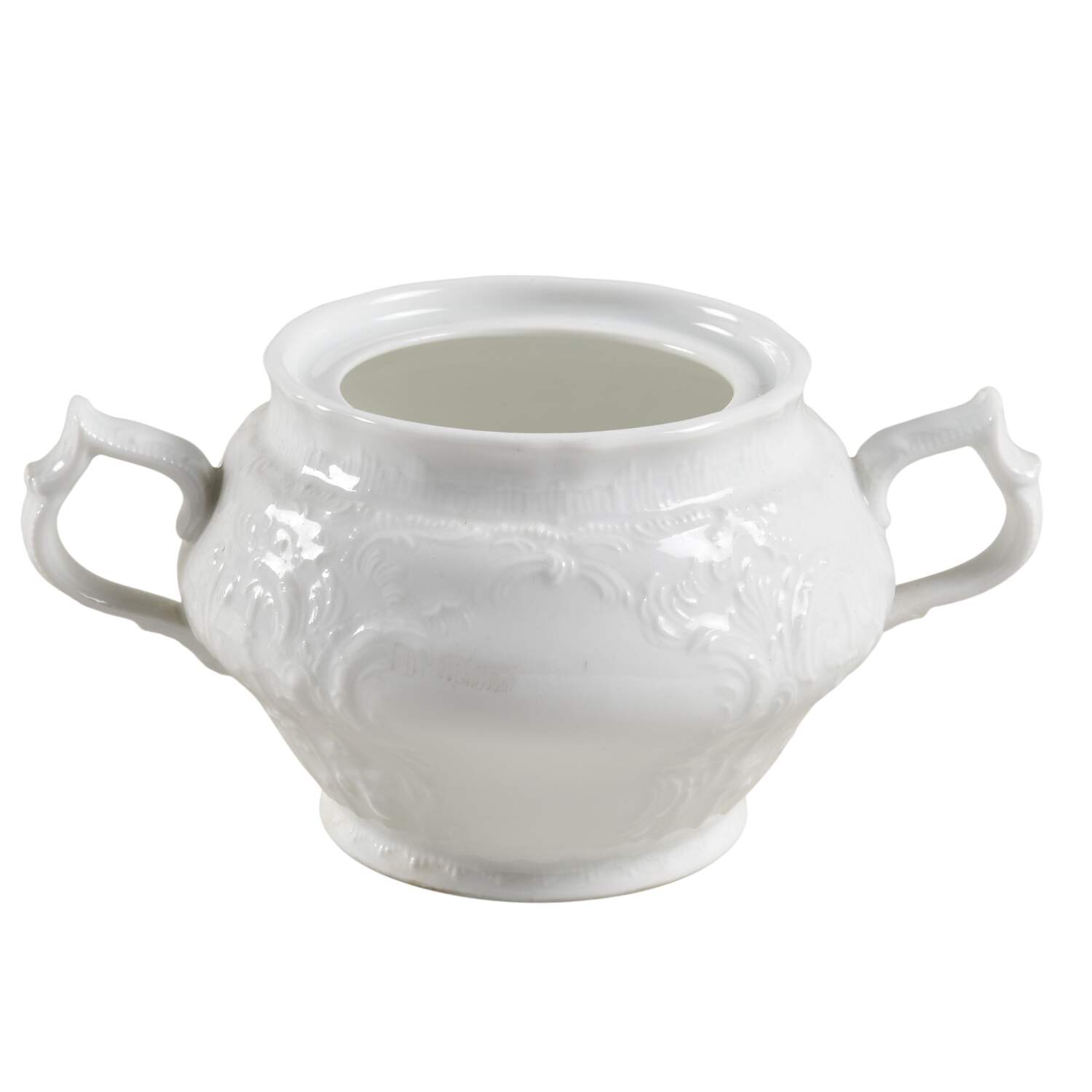 Sanssouci White Sugar Bowl No Lid by Rosenthal - Continental-1