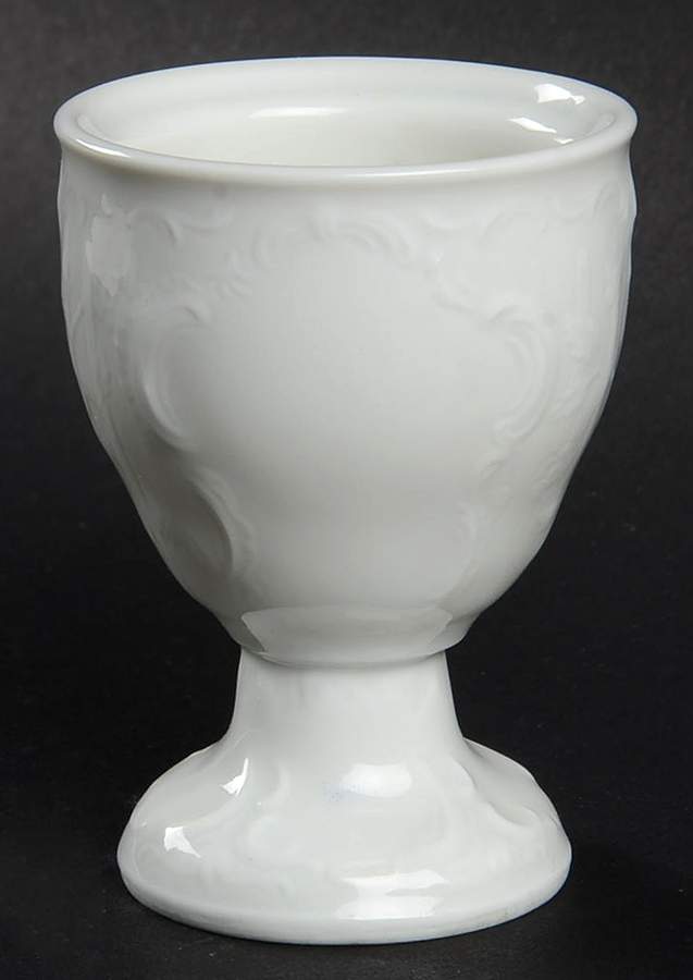 Sanssouci White Single Egg Cup by Rosenthal - Continental-1