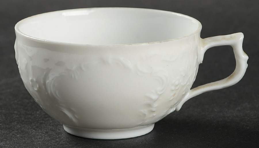 Sanssouci White Flat Demitasse Cup by Rosenthal - Continental-1