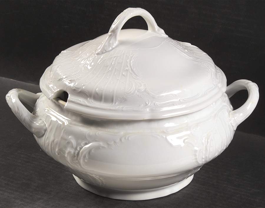 Sanssouci White Tureen &  Lid by Rosenthal - Continental-1