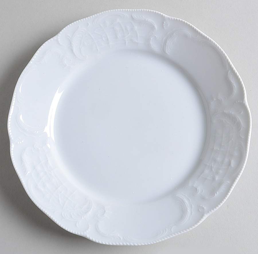 Sanssouci White Luncheon Plate by Rosenthal - Continental-1