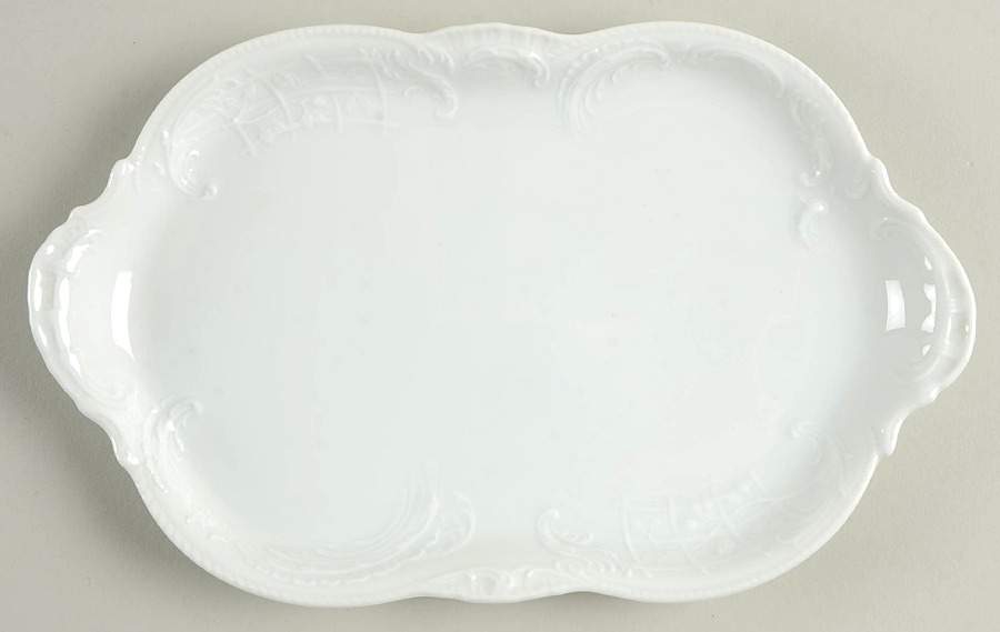 Sanssouci White Pickle Dish by Rosenthal - Continental-1