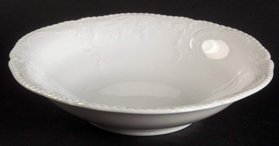 Sanssouci White Fruit/Dessert (Sauce) Bowl by Rosenthal - Continental-1