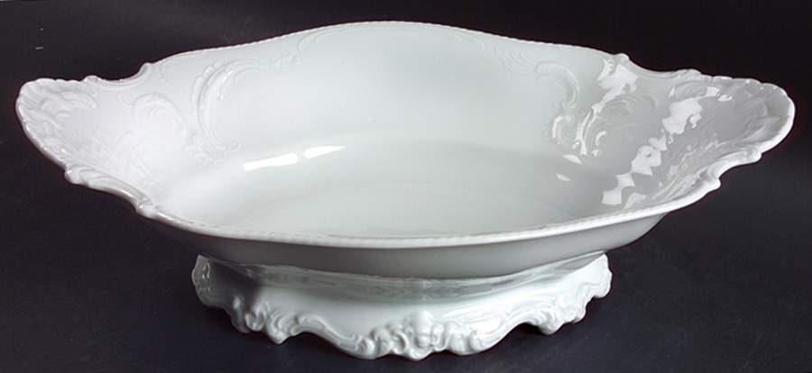Sanssouci White Fruit Basket by Rosenthal - Continental-1