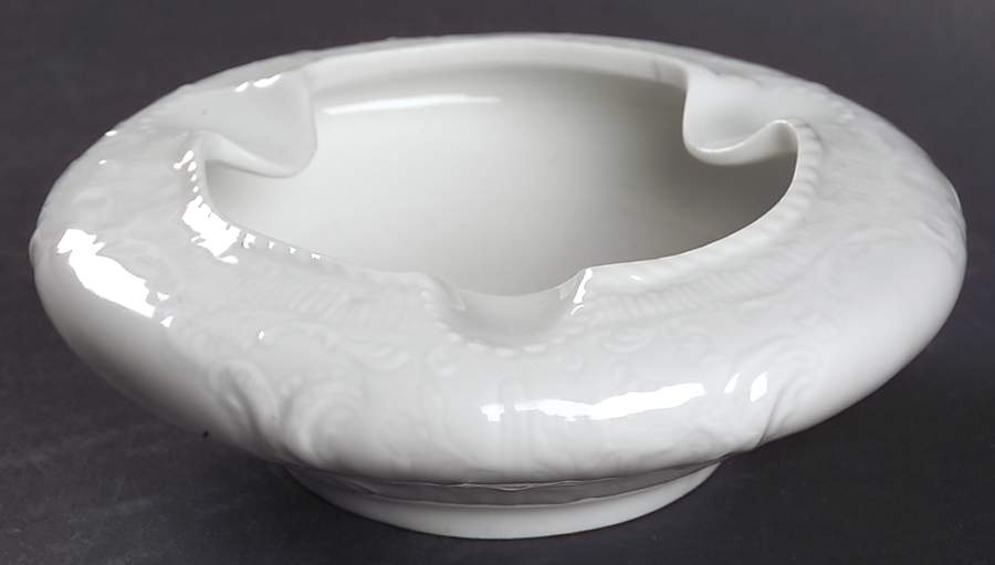 Sanssouci White 4" Ashtray by Rosenthal - Continental-1