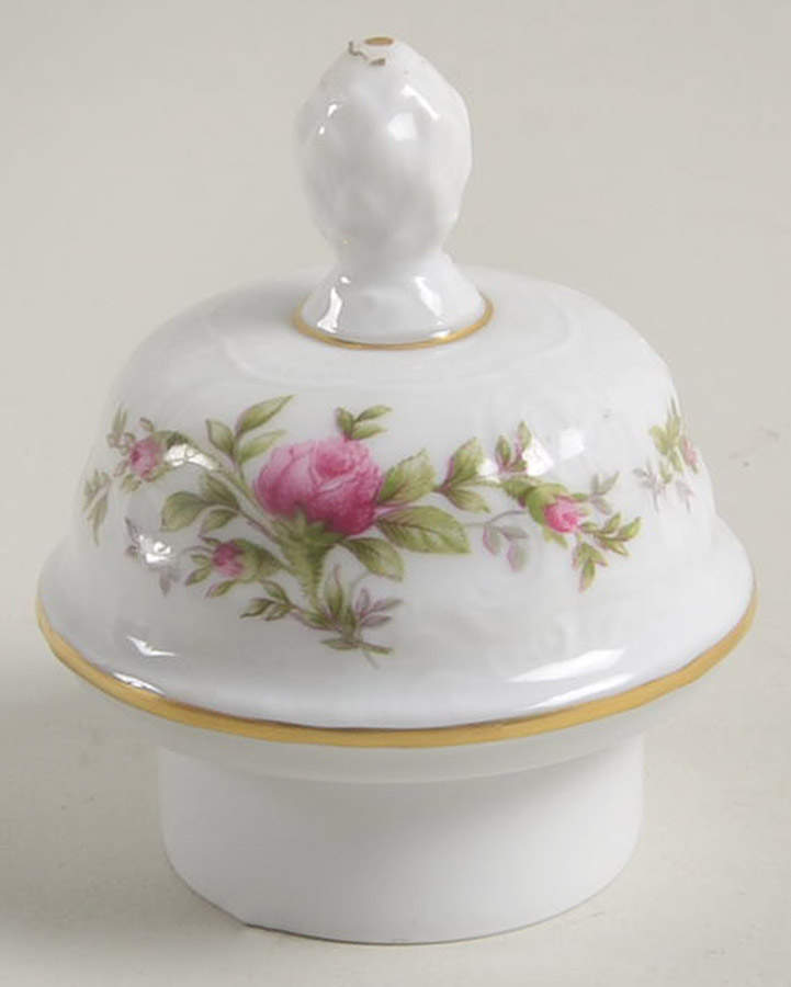 Sanssouci Rose White (Gold Trim) Lid for Mini Coffee Pot by Rosenthal - Continental-1
