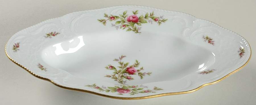 Sanssouci Rose White (Gold Trim) Relish by Rosenthal - Continental-1