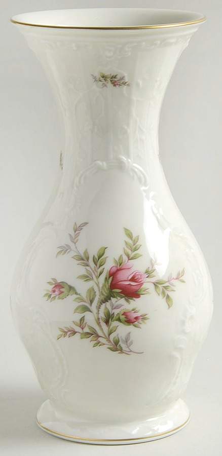 Sanssouci Rose Ivory (Gold Trim) 8" Vase by Rosenthal - Continental-1