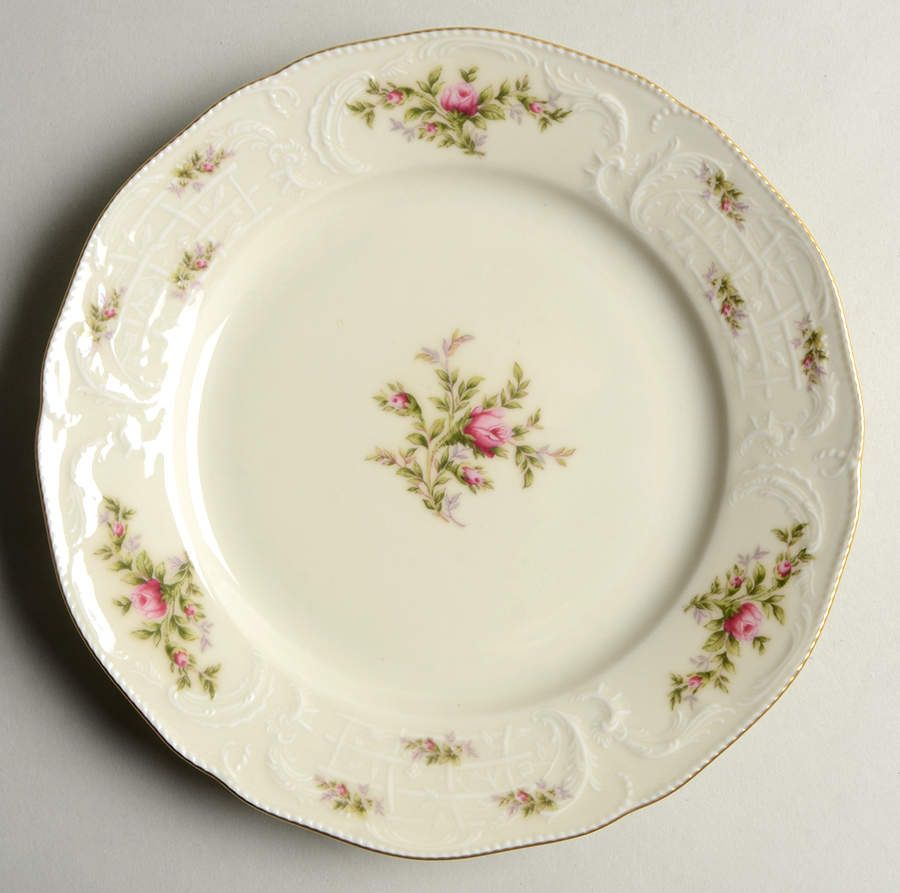 Sanssouci Rose Ivory (Gold Trim) Salad Plate by Rosenthal - Continental-1
