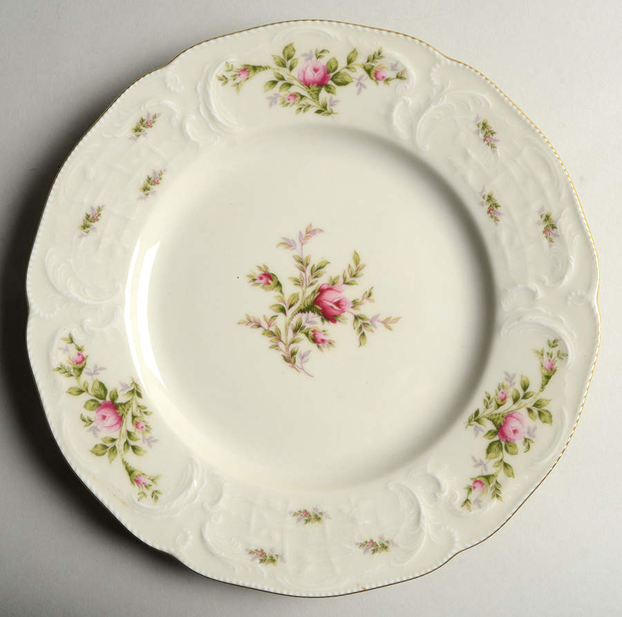Sanssouci Rose Ivory (Gold Trim) Dinner Plate by Rosenthal - Continental-1