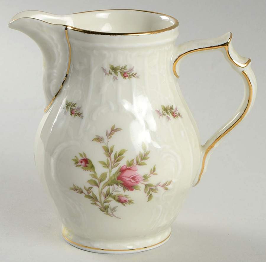 Sanssouci Rose Ivory (Gold Trim) Creamer by Rosenthal - Continental-1