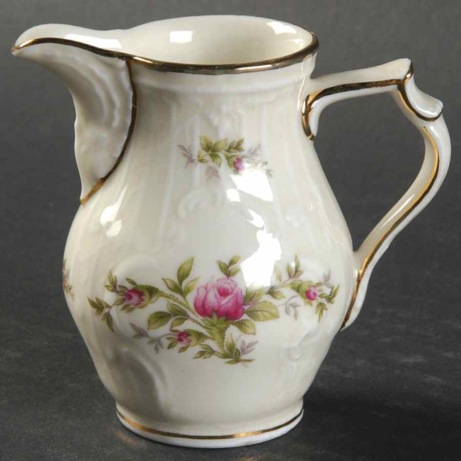 Sanssouci Rose Ivory (Gold Trim) Mini Creamer by Rosenthal - Continental-1