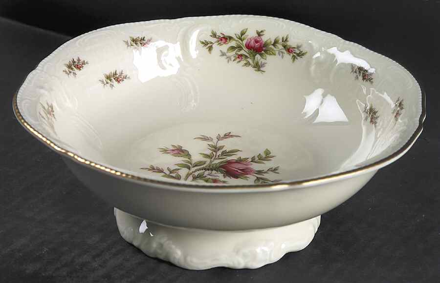 Sanssouci Rose Ivory (Gold Trim) Large Candy Dish by Rosenthal - Continental-1