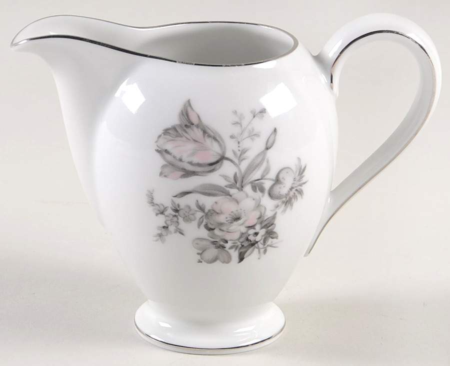 Sanssouci Rose (Platinum Trim) Creamer by Rosenthal - Continental-1