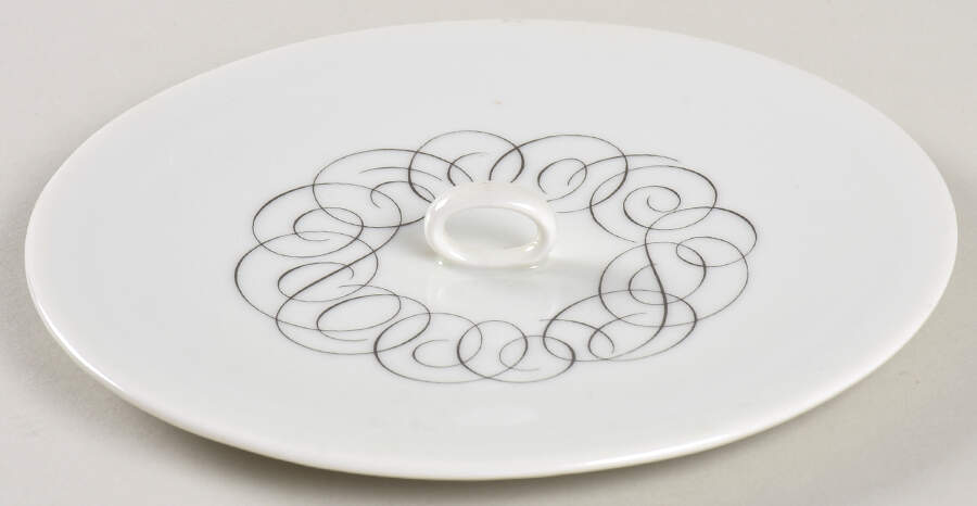 Script Lid for Cream Soup/Cereal Bowl by Rosenthal - Continental-1
