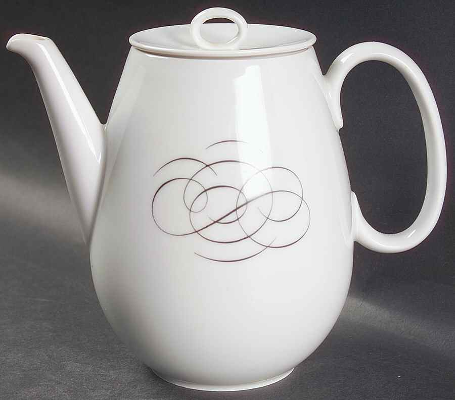 Script Small Coffee Pot & Lid by Rosenthal - Continental-1