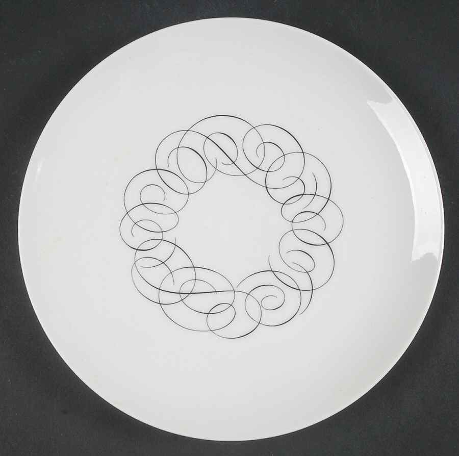 Script Luncheon Plate by Rosenthal - Continental-1
