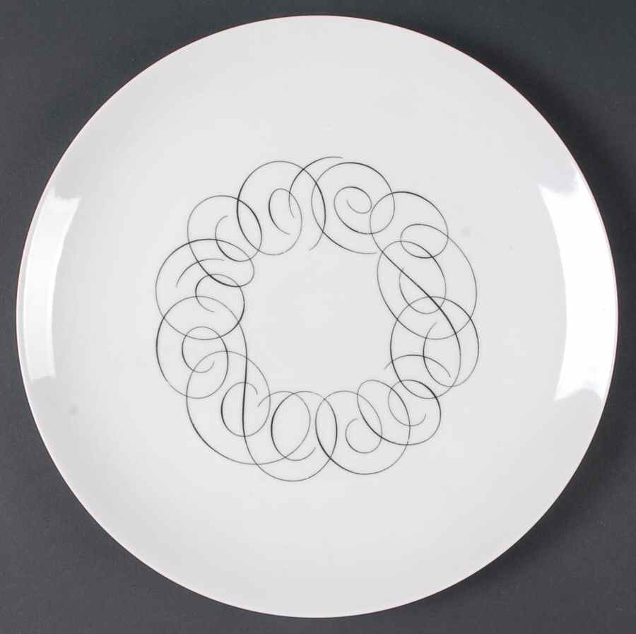 Script 12" Chop Plate (Round Platter) by Rosenthal - Continental-1