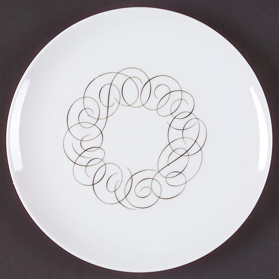 Script Luncheon Plate by Rosenthal - Continental-1