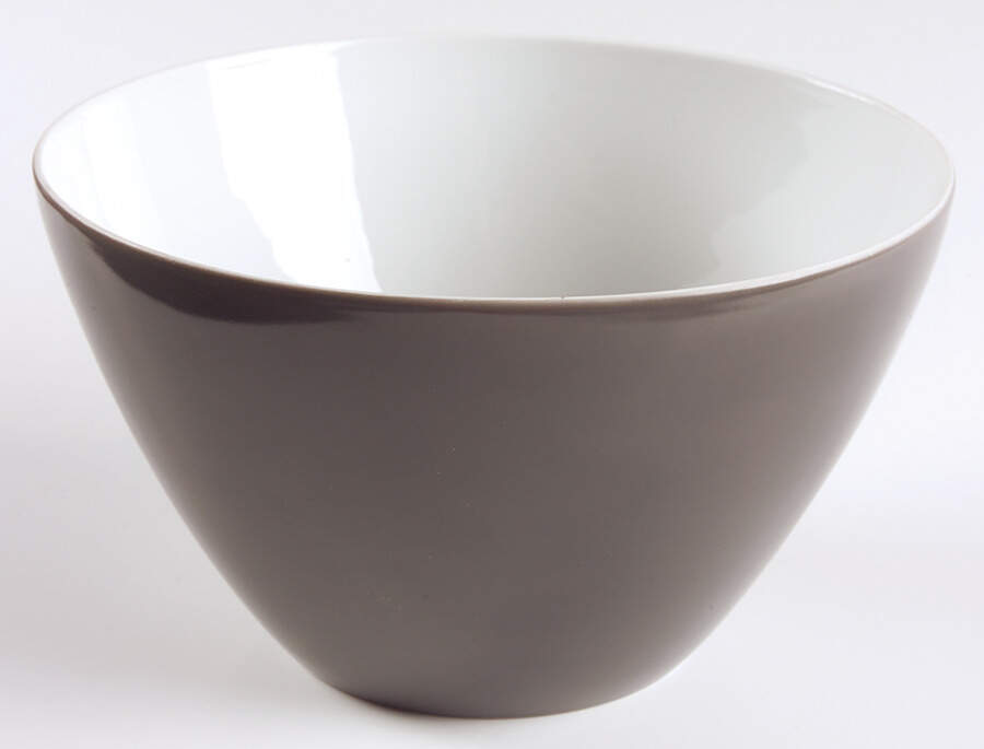 Secunda Gray 10" Large Salad Serving Bowl by Rosenthal - Continental-1
