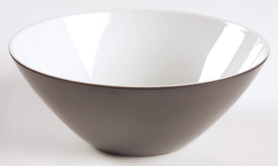 Secunda Gray 7" Round Vegetable Bowl by Rosenthal - Continental-1