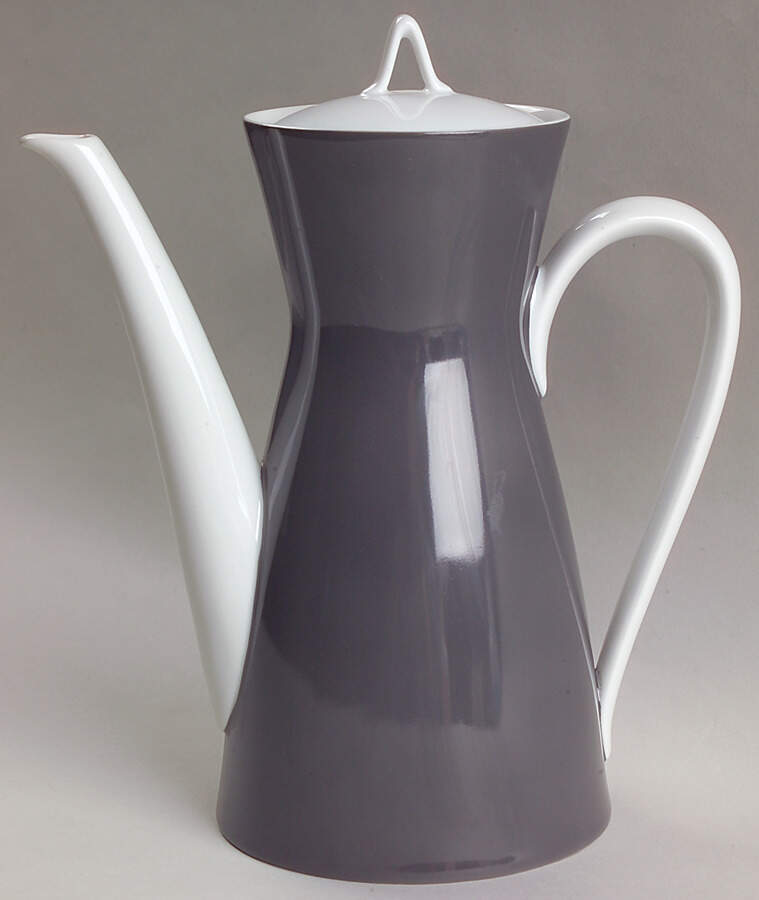 Secunda Gray Coffee Pot & Lid by Rosenthal - Continental-1