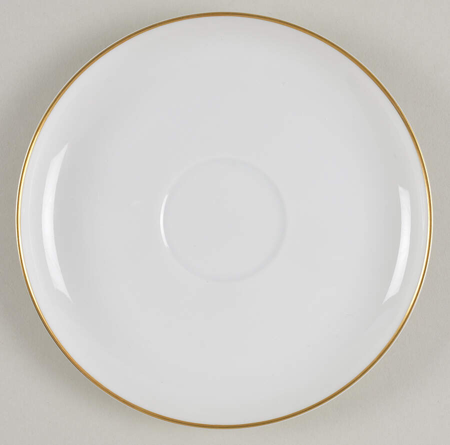 Secunda Gold Saucer for Flat Cup by Rosenthal - Continental-1