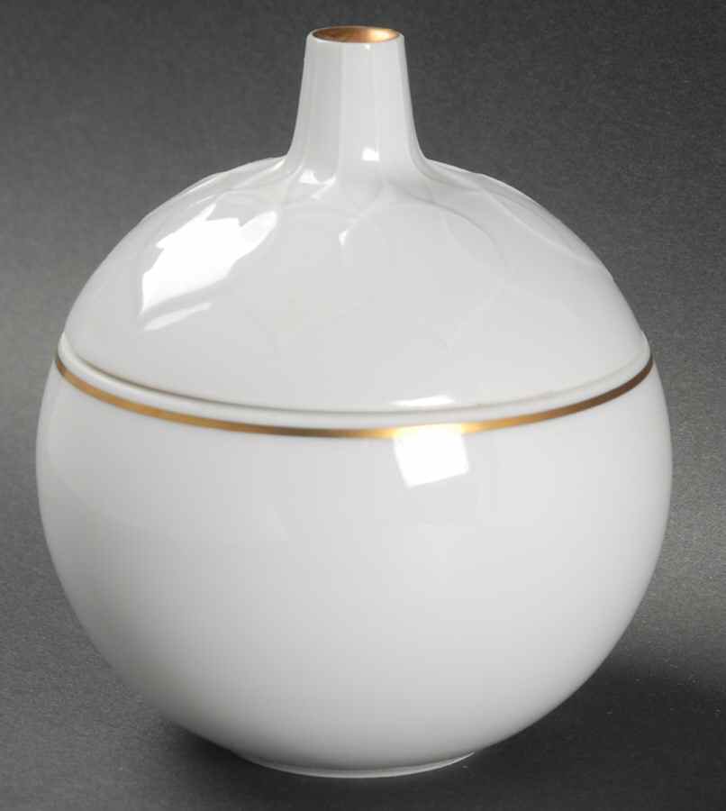 Secunda Gold Sugar Bowl & Lid by Rosenthal - Continental-1