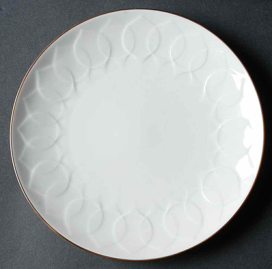 Secunda Gold Coupe Salad Plate by Rosenthal - Continental-1