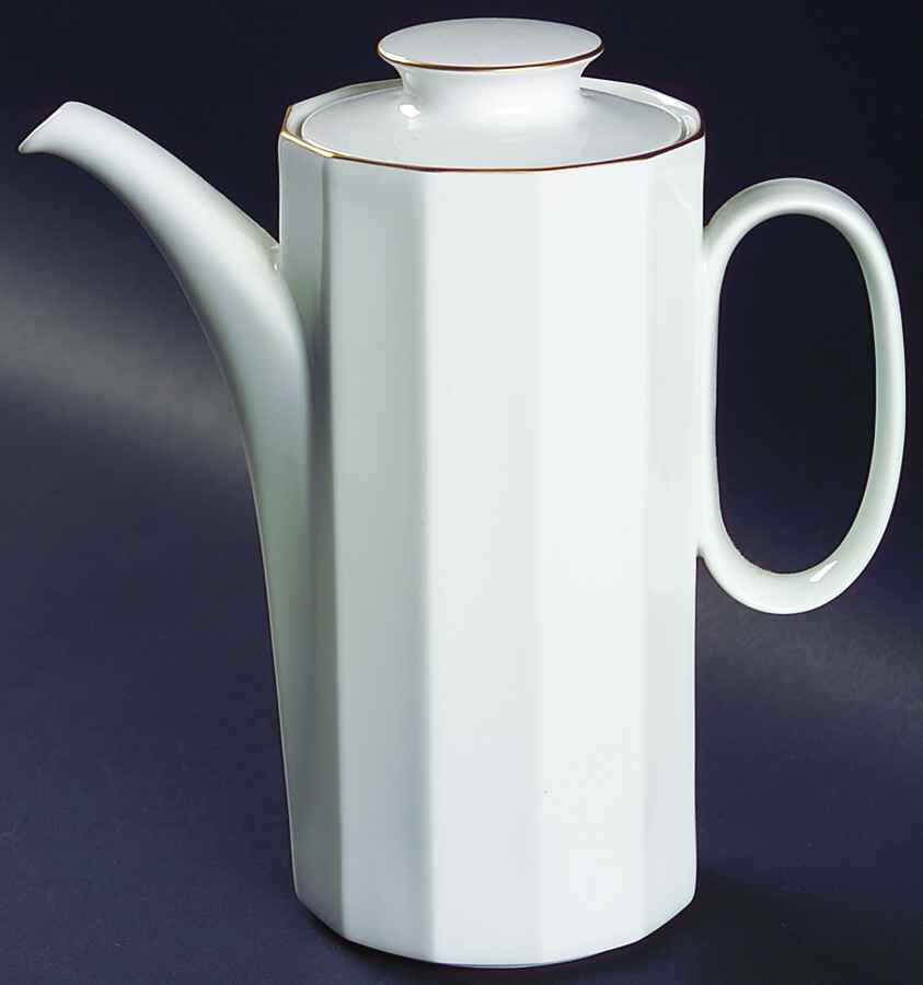 Secunda Gold Coffee Pot & Lid by Rosenthal - Continental-1