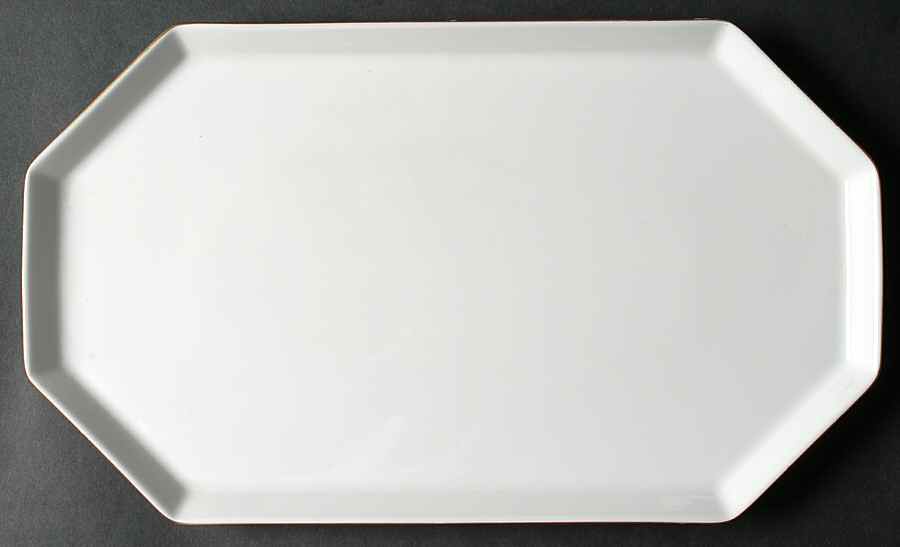 Secunda Gold 14" Oval Serving Platter by Rosenthal - Continental-1