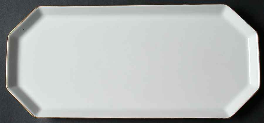 Secunda Gold 12" Oval Serving Platter by Rosenthal - Continental-1