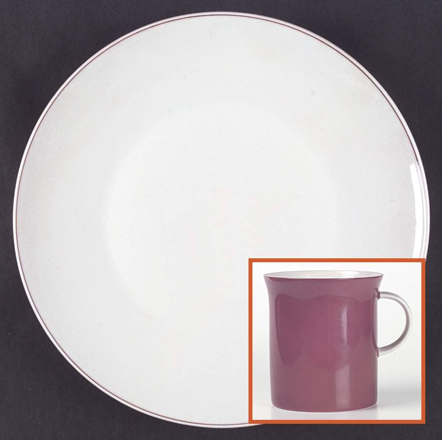 Secunda Purple Dinner Plate by Rosenthal - Continental-1