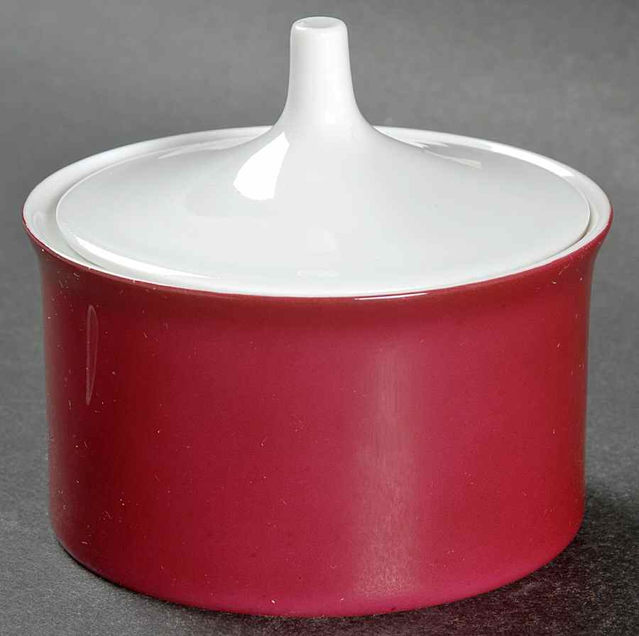 Secunda Purple Sugar Bowl & Lid by Rosenthal - Continental-1