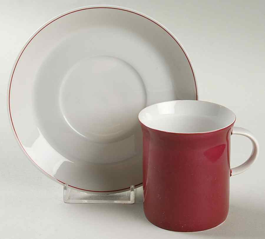 Secunda Purple Flat Demitasse Cup & Saucer Set by Rosenthal - Continental-1